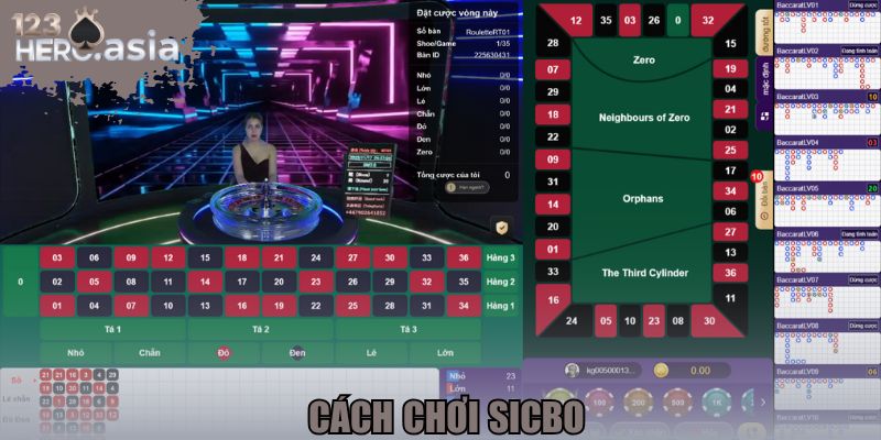 Cách chơi Sicbo