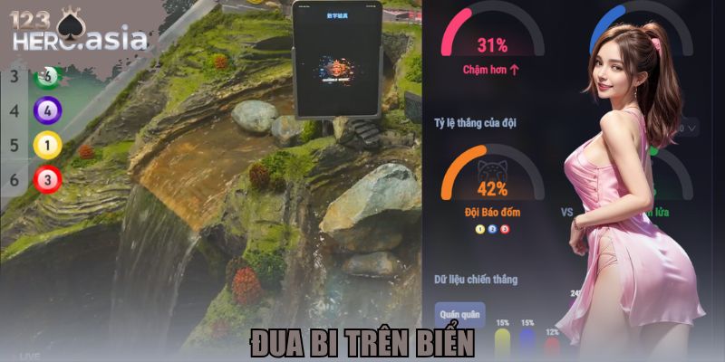 Đua bi trên biển