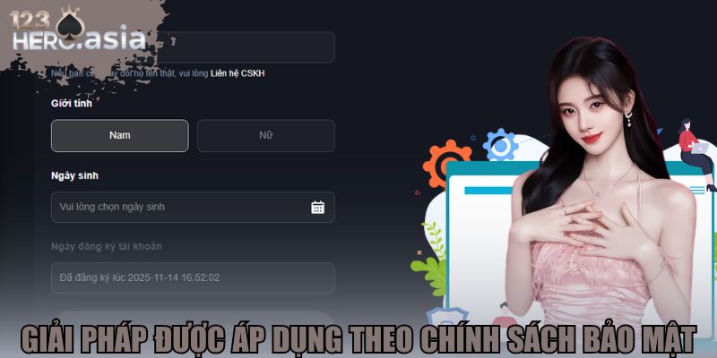 Giải pháp an ninh trọng tâm được áp dụng theo chính sách bảo mật