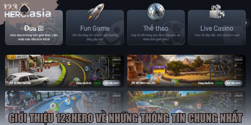 Giới thiệu 123hero về những thông tin chung nhất