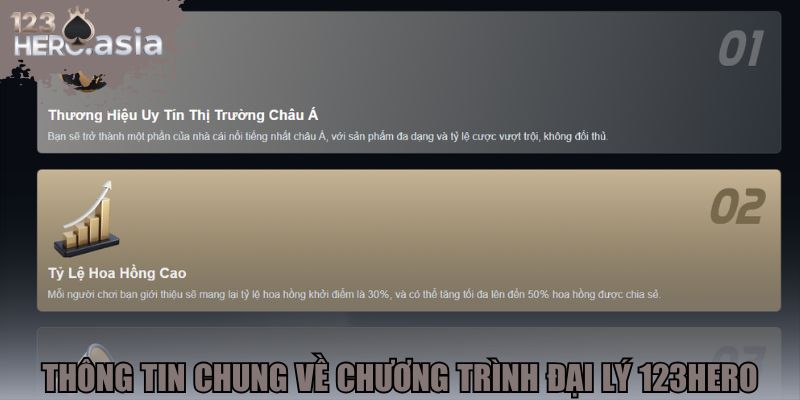 Thông tin chung về chương trình đại lý 123hero