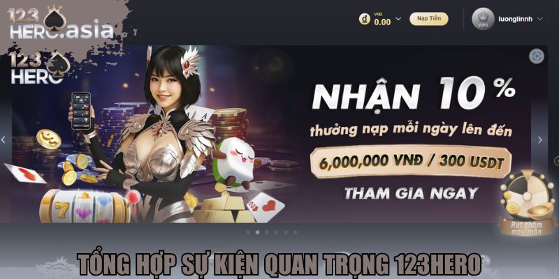 Tổng hợp sự kiện quan trọng 123hero kể từ khi thành lập