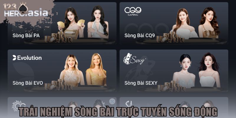 Trải nghiệm sòng bài trực tuyến sống động với dealer xinh đẹp